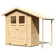KARIBU Garden house Dana (31420), natural - Garden Shed