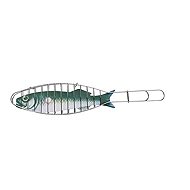 LANDMANN Fish holder - Grill Rack