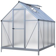 LANIT PLAST SARANA 6 × 8, PC 4 mm silver - Greenhouse