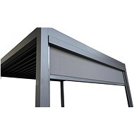LANIT PLAST side net roller blind 4 m for pergola BIOCLIMATIC PREMIUM - Pergola Privacy Panel