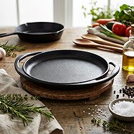 LAVA METAL Cast iron serving pan 24 cm black - Pan