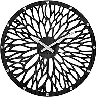 LAVVU Wood Impressive wooden clock black - Wall Clock