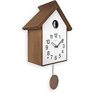 LAVVU Cuckoo Wooden cuckoo with light sensor - Wall Clock
