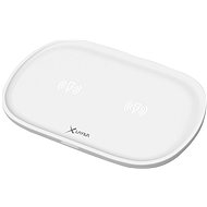 XLAYER Wireless Charging Pad Double, White - Wireless Charger Stand