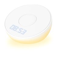 XLAYER Wireless Charging Clock Light 10W, White - Wireless Charger Stand
