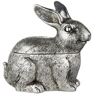 LENE BJERRE Easter decoration - Rabbit silver box, 18 x 18 cm - Easter Decoration