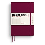 LEUCHTTURM1917 Port Red Medium A5 linkovaný - Journal