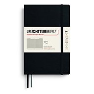 LEUCHTTURM1917 Black Softcover B6+ čtverečkovaný - Journal