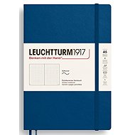 LEUCHTTURM1917 Indigo Softcover Medium A5 tečkovaný - Journal