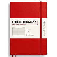 LEUCHTTURM1917 Cherry Softcover Medium A5 linkovaný - Journal