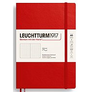 LEUCHTTURM1917 Cherry Softcover Medium A5 tečkovaný - Journal