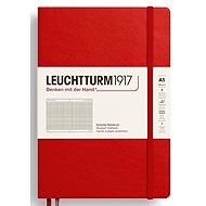 LEUCHTTURM1917 Cherry Hardcover Medium A5 čtverečkovaný - Journal