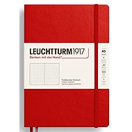 LEUCHTTURM1917 Cherry Hardcover Medium A5 tečkovaný - Journal