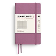 LEUCHTTURM1917 Dusty Rose Pocket A6 čtverečkovaný - Journal