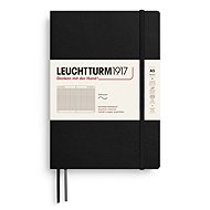 LEUCHTTURM1917 Black Softcover Medium A5 čtverečkovaný - Journal