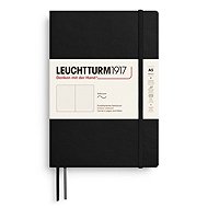 LEUCHTTURM1917 Black Softcover Medium A5 tečkovaný - Journal