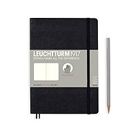 LEUCHTTURM1917 Black Softcover Medium A5 čistý - Journal