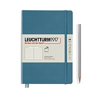 LEUCHTTURM1917 Stone Blue Softcover Medium A5 linkovaný - Journal