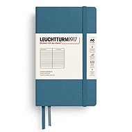 LEUCHTTURM1917 Stone Blue Pocket A6 linkovaný - Journal