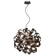 Lucide 74401/60/97 - Pendant Lamp ATOMA 12xG9/42W/230V Brown - Chandelier