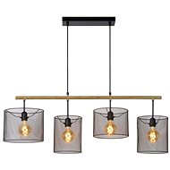 Lucide 45459/04/30 - Chandelier on Cable BASKETT 4xE27/60W/230V - Chandelier