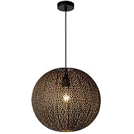 Lucide 78383/40/30 - Pendant Lamp TAHAR 1xE27/60W/230V Black - Chandelier