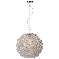 Lucide 08402/50/12 - Pendant Lamp NOON 1xE27/60W/230V Chrome 49cm - Chandelier