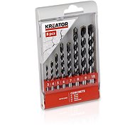 KREATOR Concrete drills set of 8pcs 45933 mm KRT012402 - Drill Set