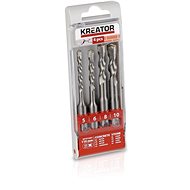 KRT012601 - 4 pcs SDS plus Drill Bits 5-6-8-10 x 110 mm - Drill Set