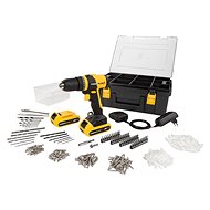 PowerPlus POWXB10070 Aku šroubovák / vrtačka s příklepem 20V LI-ION 362 přísl. - Cordless Drill