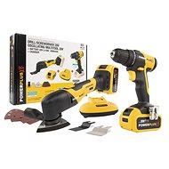 PowerPlus POWXBBOX10 Cordless drill and multifunction grinder set 20V battery 4,0Ah - Cordless Tool Set