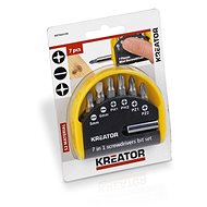 KREATOR Sada bitů 7 ks PZ/FL/PH KRT064100 - Bit Set
