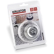 KREATOR Steel brush for drills 70mm KRT150103 - Sanding Brush