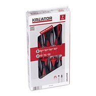 KRT400003 - Screwdriver set 7pcs SL/PZ - Screwdriver Set