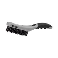 Kreator KRT561007 Handheld stainless steel wire brush 4 rows, plastic - Wire Brush