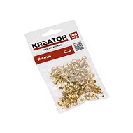 KRT616102 - Rings brass 4mm 100pcs - Rings