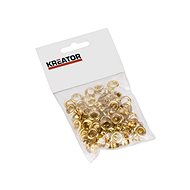 KRT616105 - Rings brass 7mm 100pcs - Rings