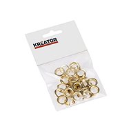 KRT616108 - Aluminium rings 10mm 25pcs - Rings