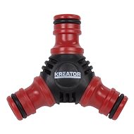 Kreator KRTGR6015 Coupling for three hoses Y - Hose Coupling