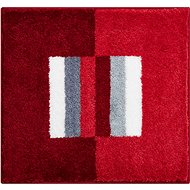 LineaDue CAPRICIO Bathroom Mat (Small) 55x60cm, Ruby - Toilet Mat