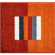 LineaDue CAPRICIO Bathroom Mat (Small) 55x60cm, Orange - Toilet Mat