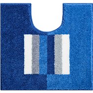 LineaDue CAPRICIO Toilet Mat with Cutout 55x60cm, Blue - Toilet Mat