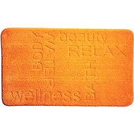 LineaDue FEELING Bathroom Mat 60x100cm, Orange - Bath Mat