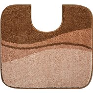 LineaDue FLASH Toilet Mat with Cutout 55x60cm, Beige - Toilet Mat
