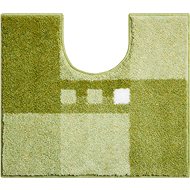 LineaDue MERKUR Toilet Mat with Cutout 50x60cm, Green - Toilet Mat