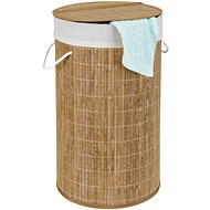 WENKO BAMBOO - Laundry Basket, Beige - Laundry Basket