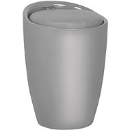 SEPIO PRINCE - Laundry Basket with Seat, Grey - Laundry Basket