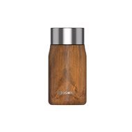 LES ARTISTES Food thermos with spoon 700 ml Wood A-2315 - Thermos
