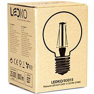 LEDKO FILAMENT G120 E27 8W 2700K - LED izzó