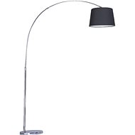MEDIAN 1xE27/40W, CHROME, BLACK - AVAILABLE 05/21 - Floor Lamp